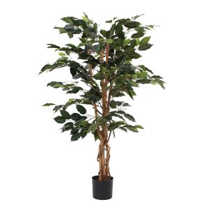 Kunstplant Ficus - 110 cm - Groen
